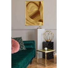 Linacci Gold Alüminyum Çerçeveli Poster