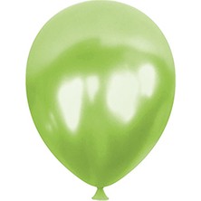 Kikajoy Metalik Açık Yeşil Balon 40'lı