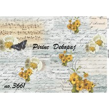 Lineart Pirinç Dekopaj Kağıdı LA-3661