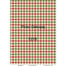 Lineart Pirinç Dekopaj Kağıdı LA-Y278