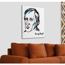 Dünyatablo Georg Wilhelm Friedrich Hegel Dekoratif Kanvas Tablo 1238