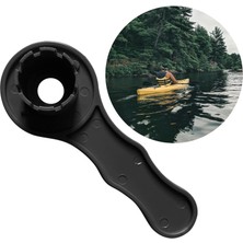 8 Groove Vidalı Hava Valfı Anahtarı Salın Kolu Kayak Rafts Aksesuarlar Siyah( Yurt Dışından )