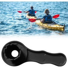 8 Groove Vidalı Hava Valfı Anahtarı Salın Kolu Kayak Rafts Aksesuarlar Siyah( Yurt Dışından )