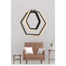 Begüsa Alena Tekli Avize Siyah