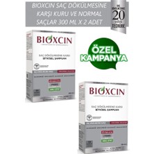 Bioxcin Kuru ve Normal Saçlar Için 300 ml x 2 Adet