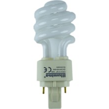 Illumina 10 W 2700K 2pin Spiral Tasarruflu Ampul