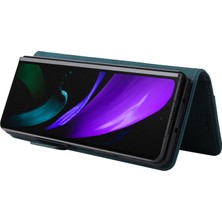 Plz Shop Samsung Galaxy Z Fold2 5g Yeşil Manyetik Toka (Yurt Dışından)