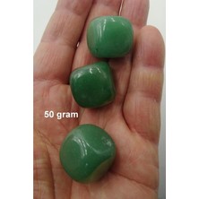 NehirTaş Sertifikalı   50 Gram Aventurin Tamburlu Parça