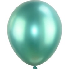 Best Parti Yeşil Krom Balon 30 Adet