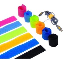 Wozlo Kablo Düzenleyici Toplayıcı Cırt Cırt Bant (7 Adet)