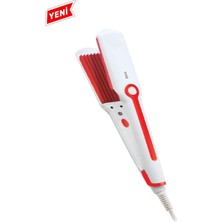 Raks Iyonizer Plakalı Saç Düzleştirici Kırmızı