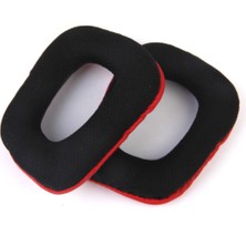 Yishe 2pcs Yedek Kulak Pedleri Earpads Kupa Kapak Logitech Kulaklıklar İçin Sünger Yastığı Kırmızı (Yurt Dışından)