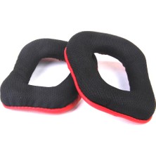 Yishe 2pcs Yedek Kulak Pedleri Earpads Kupa Kapak Logitech Kulaklıklar İçin Sünger Yastığı Kırmızı (Yurt Dışından)