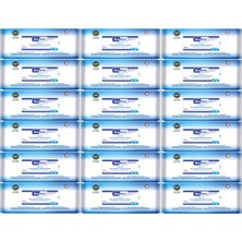 Blue White Bluewhite Yetişkin Hasta Vücut Temizleme Mendil-Havlusu (18 Li Set) 50 Yaprak Hijyenik