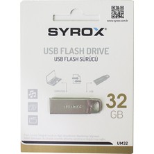 Syrox Metal Flash Bellek USB 32 GB