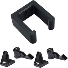 İcanpares Fantom Uyumlu P1200 Pratik Du 2000 Şipşak P1300 Süpürge Askı Aparatı 2 Adet Tırnak Kilidi Karşılığı