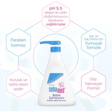 Sebamed Bebek Şampuanı 500ML Pompalı (Yenidoğanlar Için) (6 Lı Set)