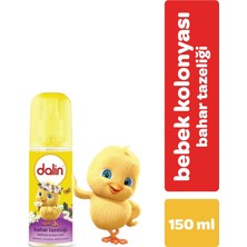 Dalin Bebek Kolonyası 150ML Bahar Tazeliği (Yasemin-Manolya-Amber Kokulu) (6 Lı Set)