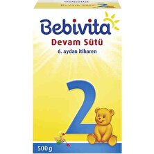 Bebivita Devam Sütü 500GR No:2 (6-12 Ay) (5 Li Set)