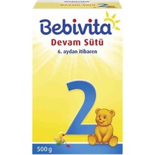 Bebivita Devam Sütü 500GR No:2 (6-12 Ay) (3 Lü Set)
