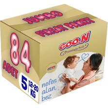 Goon Premium Soft Bebek Bezi Beden:5 (12-20KG) Junior 84 Adet Jumbo Fırsat Pk