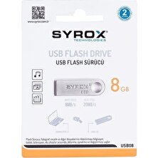 Syrox Metal Flash Bellek USB 32 GB