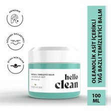 Herbaderm Hello Clean Gözenek Karşıtı Yağ Bazlı Temizleyici Balm + Oleanolik Asit 100 Ml
