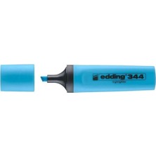Edding 344 Mavi Fosforlu Kalem 5 Adet