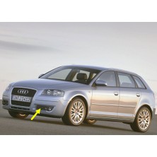 After Audi A3 Sportback 2004-2008 4 Kapı Ön Tampon Sol Sis Farı Izgarası Çerçevesi 8P4807681B