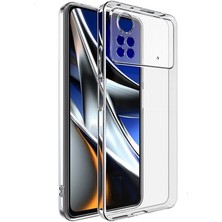 Case Street Casestreet Xiaomi Poco X4 Pro 5g Kılıf Süper Silikon Lüx Kamera Korumalı Şeffaf