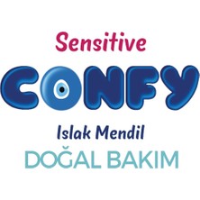 Confy Premium Islak Mendil Soft Care 100 Adet x 2 Paket