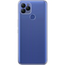 Casestreet General Mobile 22 Kılıf Süper Silikon Kamera Korumal Şeffaf+Nano Glass