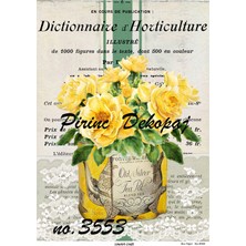 Lineart Pirinç Dekopaj Kağıdı LA-3553