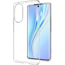 Dlrcase Huawei Nova 9 Kılıf Süper Silikon Korumalı Şeffaf+Full Ekran Koruyucu