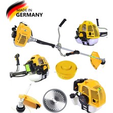 Rebellisch Germany Extreme Quality Series 18 Hp Yan Tipi Benzinli Motorlu Ot Çalı Tırpanı Çim Biçme Makinesi Tırpan