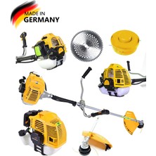 Rebellisch Germany Extreme Quality Series 18 Hp Yan Tipi Benzinli Motorlu Ot Çalı Tırpanı Çim Biçme Makinesi Tırpan