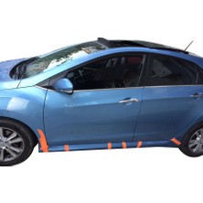 Hyundai I30 (2011-2016) Custom Yan Marşpiyel Seti (Plastik)