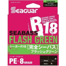 Seaguar R18 Seabass Flash Green Pex8 Braid 150M Ip Misina