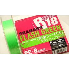 Seaguar R18 Seabass Flash Green Pex8 Braid 150M Ip Misina