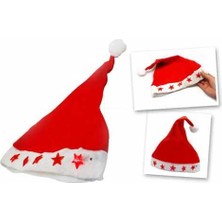 Kobal Business Yılbaşı Özel Işıklı Noel Baba Şapkası