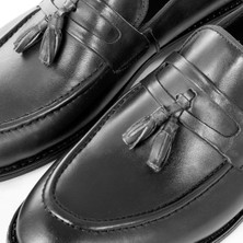 Ducavelli Quaste Hakiki Deri Erkek Klasik Ayakkabı, Loafer Klasik Ayakkabı				
