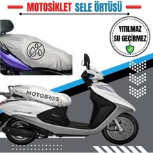 Motobros Kuba Cg 100/KM125 6 Motosiklet Gri Sele Kılıfı Örtüsü BRANDASI 123147