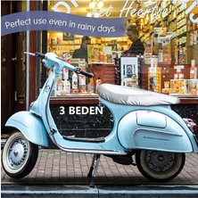 Motobros Yamaha Lb 70 Chappy Motosiklet Gri Sele Kılıfı Örtüsü BRANDASI 123786