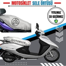 Motobros Motoran Vento Motosiklet Gri Sele Kılıfı Örtüsü BRANDASI 124113