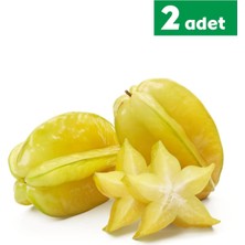 Tropik Sepeti Yıldız (Carambola) Meyvesi - 2 Adet