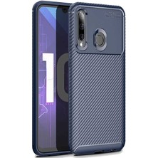 Kvy Huawei Honor 20 Lite Karbon Görünüm Negro Silikon Kılıf