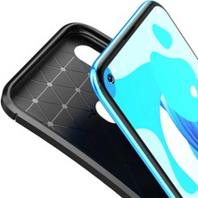 Kvy Huawei P20 Lite 2019 Karbon Görünüm Negro Silikon Kılıf