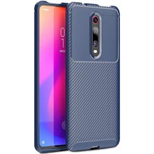 Kvy Xiaomi Mi 9t Karbon Görünüm Negro Silikon Kılıf