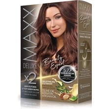 Maxx Deluxe Deluxe Krem Set Boya 5.77 Yoğun Sıcak Kahve