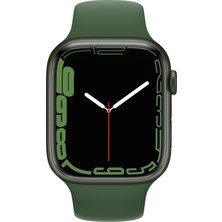 Apple Watch Series 7 Gps + Cellular, 45MM Yeşil Alüminyum Kasa ve Yeşil Spor Kordon - MKJR3TU/A